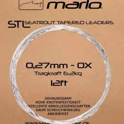 Marlo Flyfishing Marlo 12ft Tapered Fluorocarbon Leader