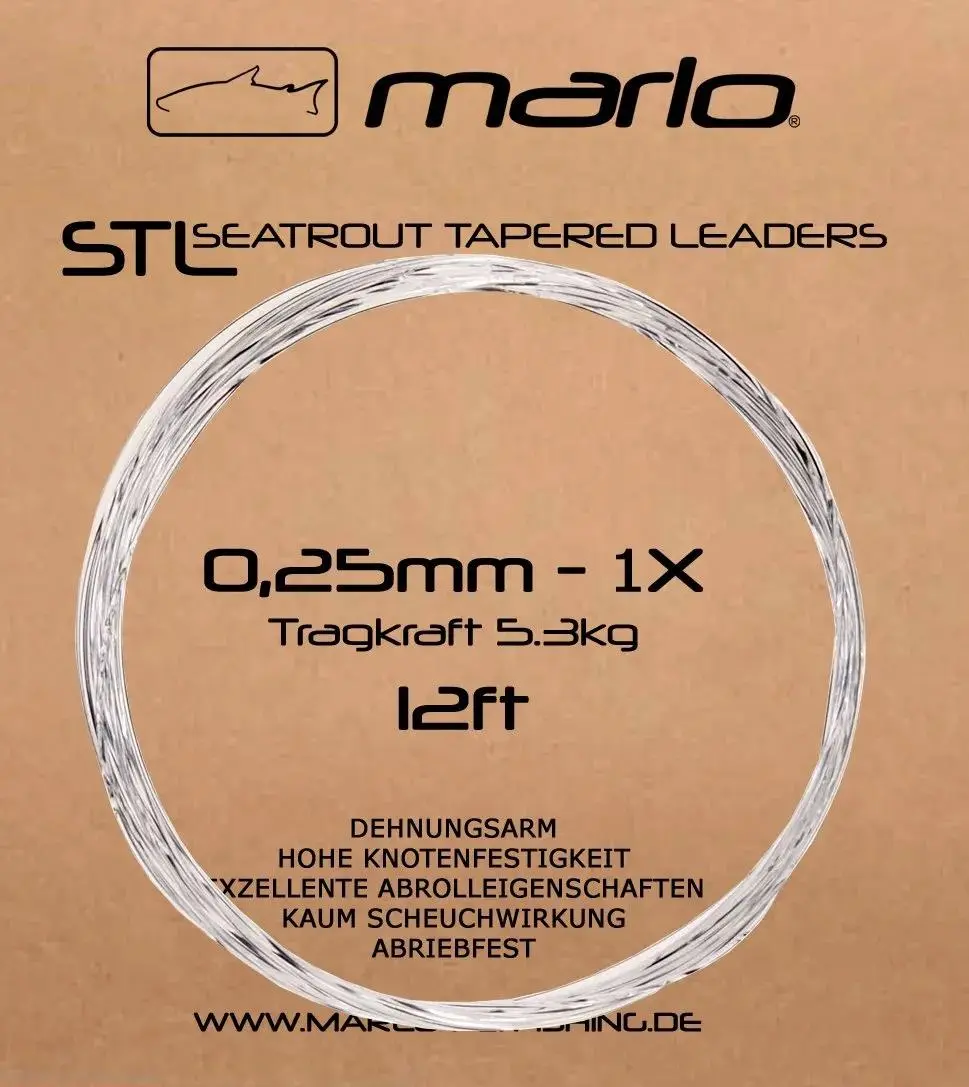 Marlo Flyfishing Marlo 12ft Tapered Fluorocarbon Leader 4 Marlo Flyfishing Marlo 12ft Tapered Fluorocarbon Leader – Bild 2