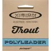 Vision Polyleader Trout 8ft -Angelgeräte-Verkaufsgeschäft Poly Trout