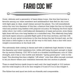 Guideline Fario CDC WF Fliegenschnur 9 Guideline Fario CDC WF Fliegenschnur -Angelgeräte-Verkaufsgeschäft WEB Image Fario CDC WF Float 106879 31271340714 plid 153421