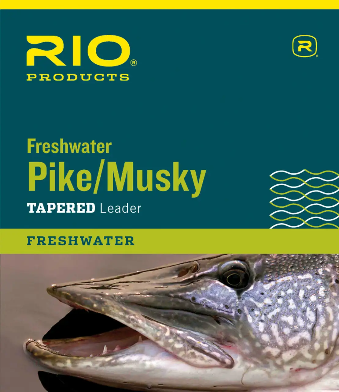 RIO Products Rio Pike/Musky Leader 7.5ft 45lb/30lb 3 RIO Products Rio Pike/Musky Leader 7.5ft 45lb/30lb