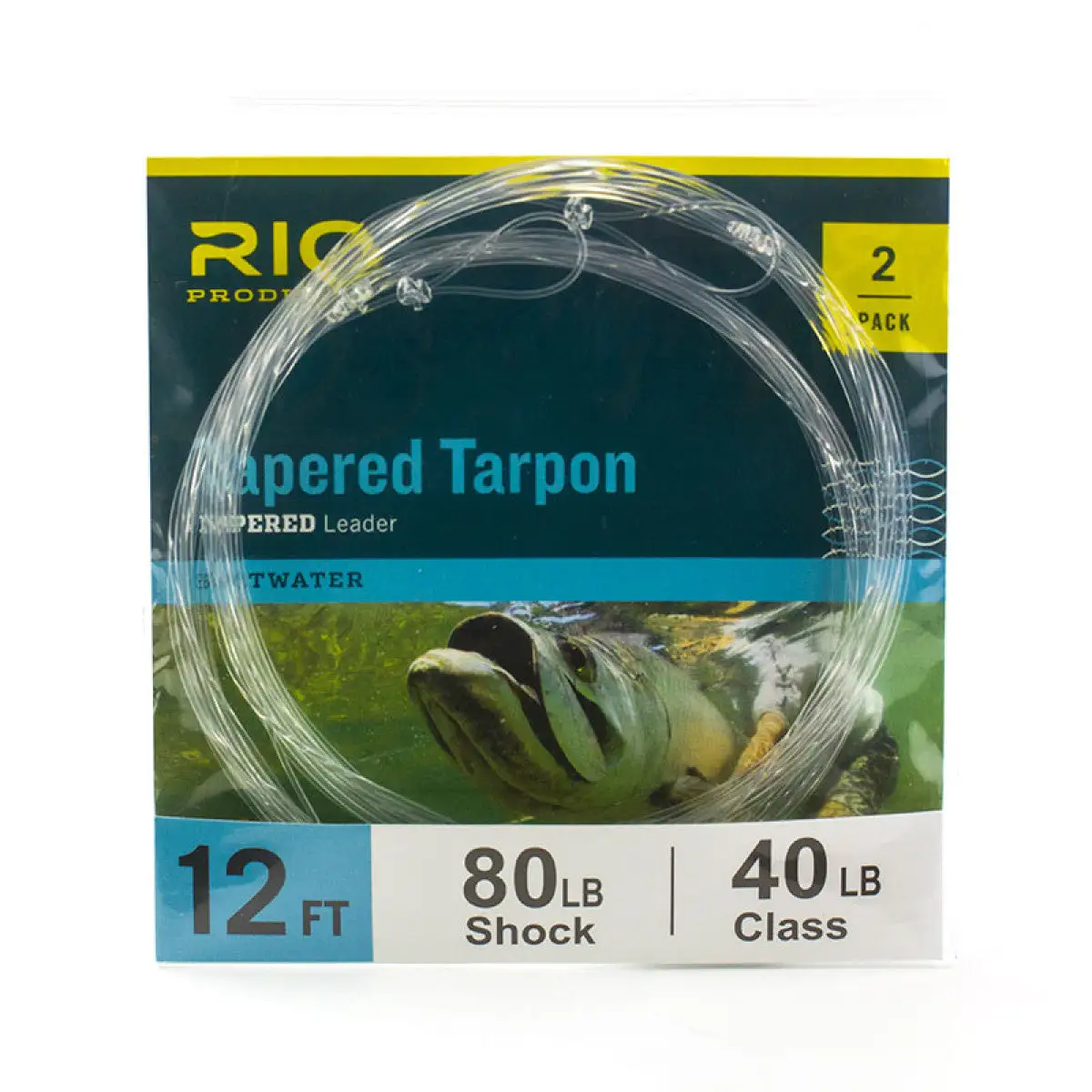 RIO Products Rio Tapered Tarpon Leader 2er Pack 3 RIO Products Rio Tapered Tarpon Leader 2er Pack